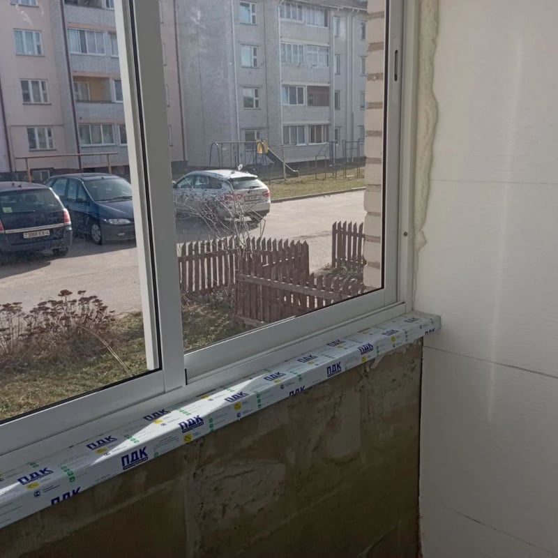 Балконные рамы из алюминия в Гродно